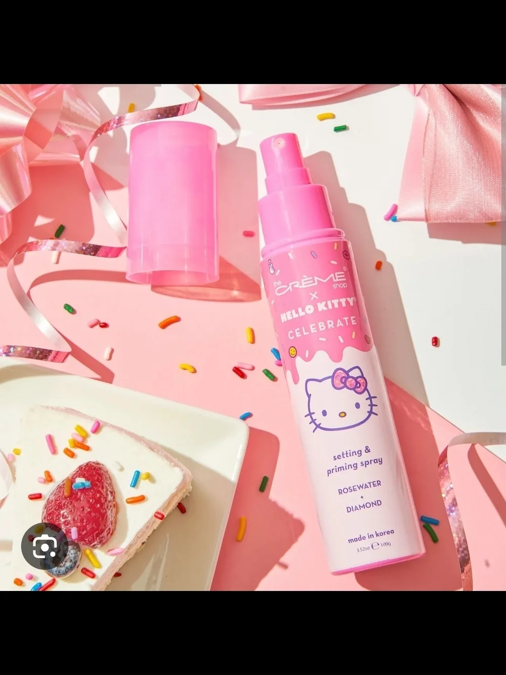 The Crème Shop Hello Kitty Setting & Priming Spray - 2pk NWT & SEALED